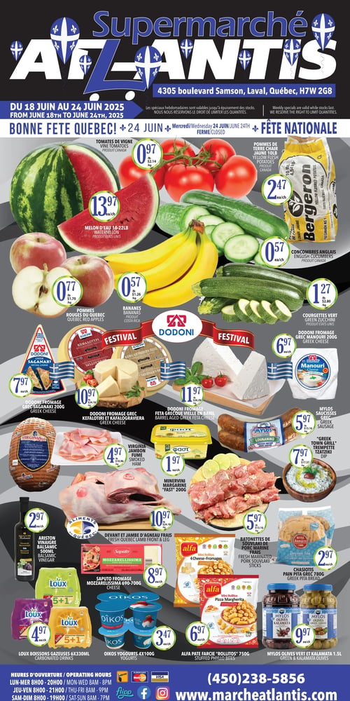 Circulaire Supermarché Atlantis - Page 1