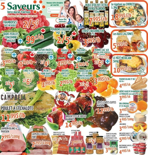 Circulaire Marché Le 5 Saveurs - Page 1