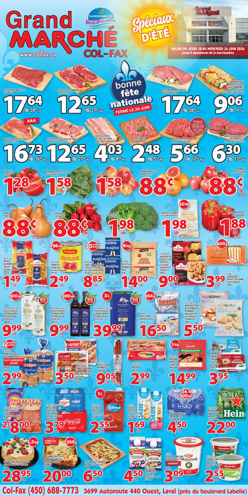 Circulaire Grand Marché Laval - Page 1