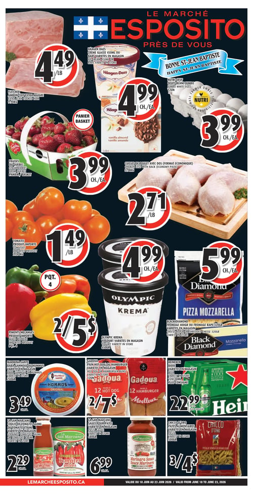 Circulaire Le Marché Esposito - Page 1
