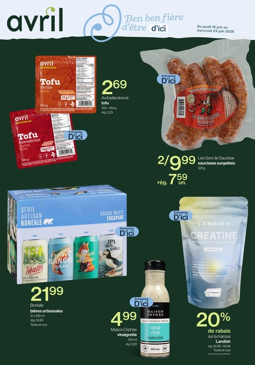 Circulaire Avril - Supermarché Santé - Page 1