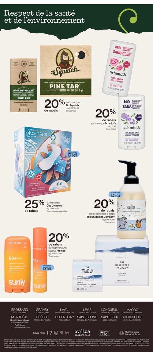 Circulaire Avril - Supermarché Santé - Page 12