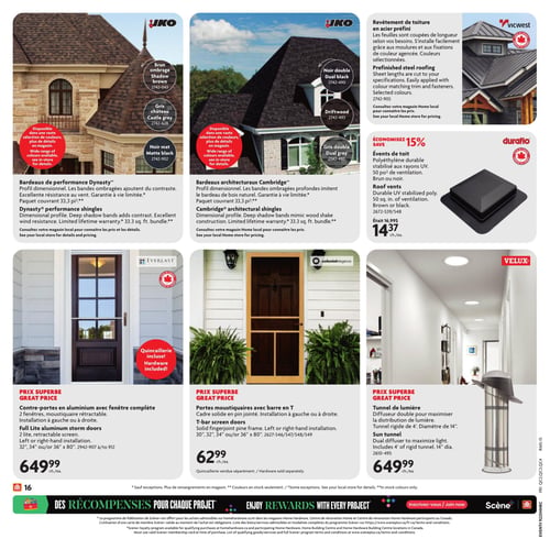Circulaire Home Hardware - Centre de Rénovation - Page 21