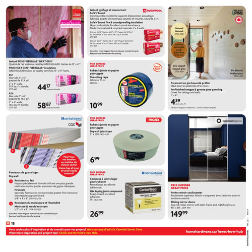 Circulaire Home Hardware - Centre de Rénovation - Page 23
