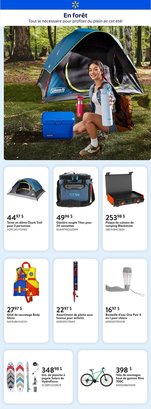 Circulaire Walmart - En forêt - Page 1
