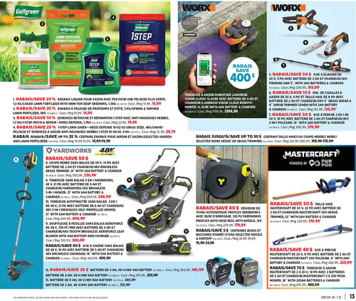 Circulaire Canadian Tire - Inspiration Été - Page 12