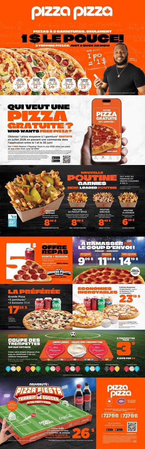 Circulaire Pizza Pizza - Page 1