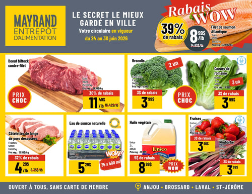 Circulaire Mayrand Entrepôt D'alimentation - Page 1