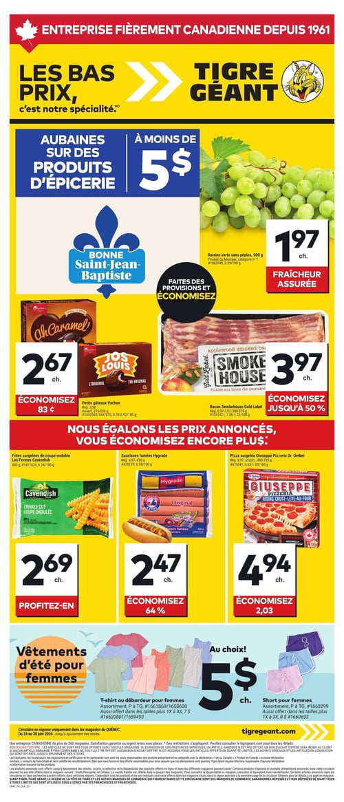 Circulaire Tigre Géant - Page 1