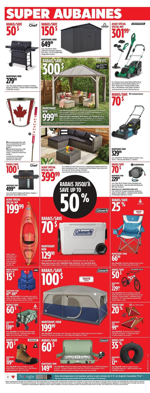 Circulaire Canadian Tire - Page 2