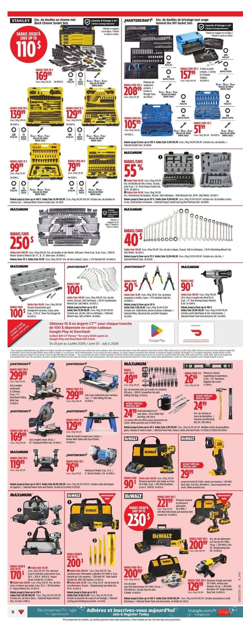 Circulaire Canadian Tire - Page 12
