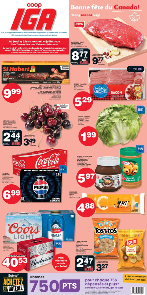 Circulaire IGA Coop - Îles de la Madeleine - Page 1