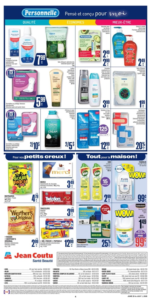 Circulaire Jean Coutu - Santé Beauté - Page 4