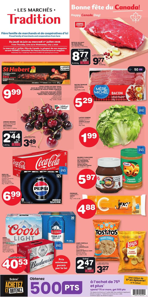Circulaire Les Marchés Tradition - Page 1