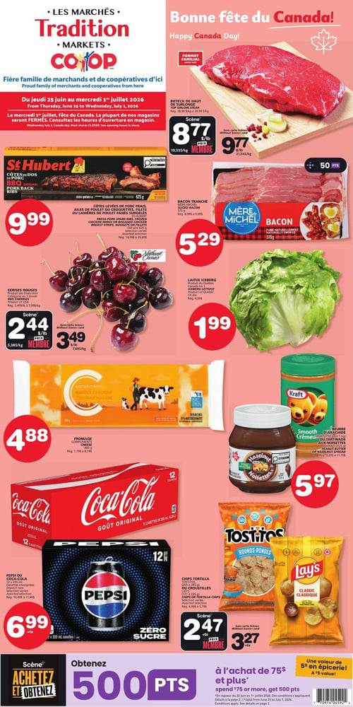 Circulaire Les Marchés Tradition - Nouveau-Brunswick - Page 1