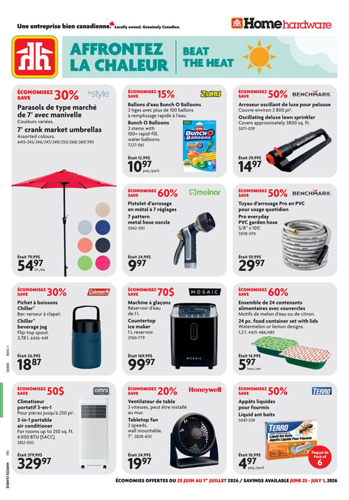 Circulaire Home Hardware - Page 1