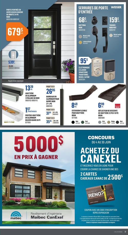 Circulaire Canac - Page 17