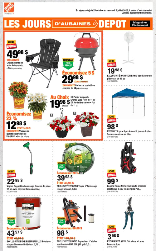 Circulaire Home Depot - Page 1