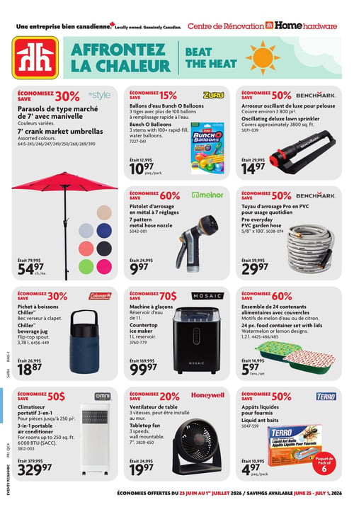Circulaire Home Hardware - Centre de Rénovation - Page 1