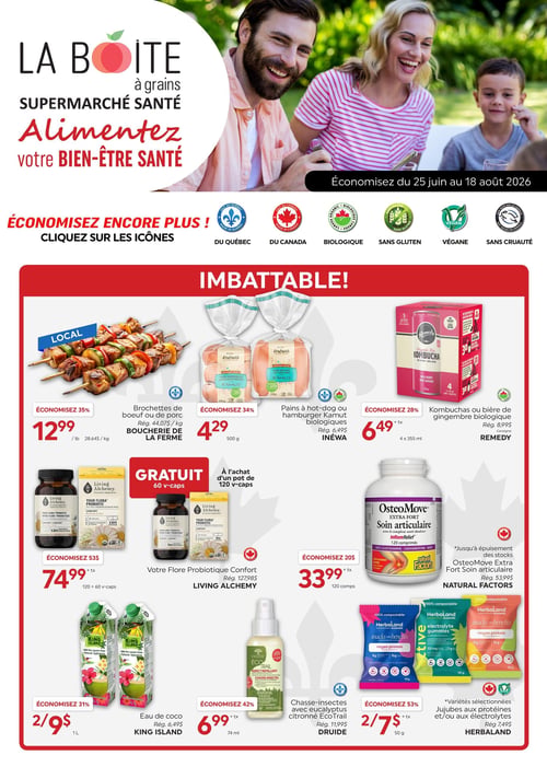 Circulaire La Boite à Grains - Page 1
