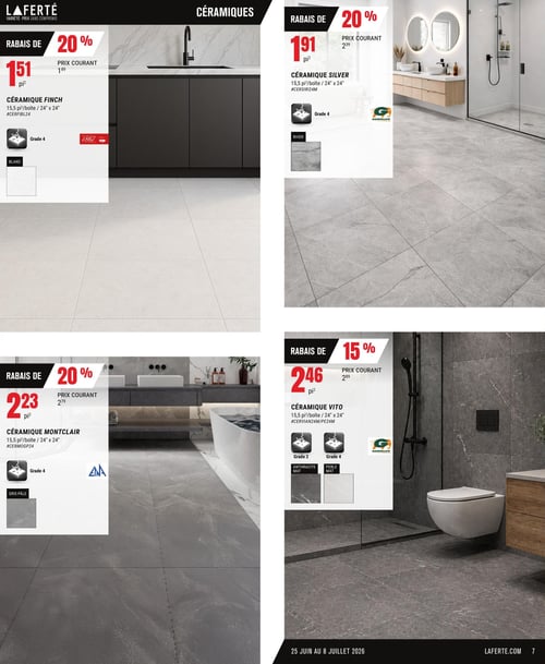 Circulaire Laferté - Catalogue Couvre-planchers - Page 7