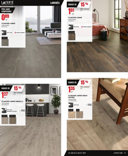 Circulaire Laferté - Catalogue Couvre-planchers - Page 12