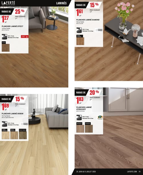 Circulaire Laferté - Catalogue Couvre-planchers - Page 14
