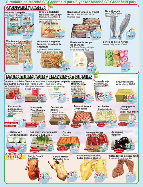 Circulaire Marché C & T - Greenfield Park - Page 1