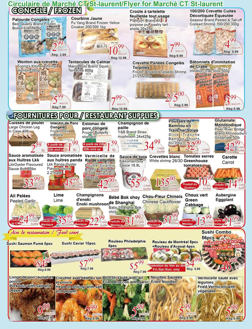 Circulaire Marché C & T - St-Laurent - Page 1