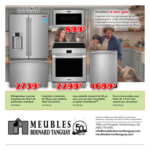 Circulaire Meubles Bernard Tanguay - Cet été misez sur le confort - Page 4