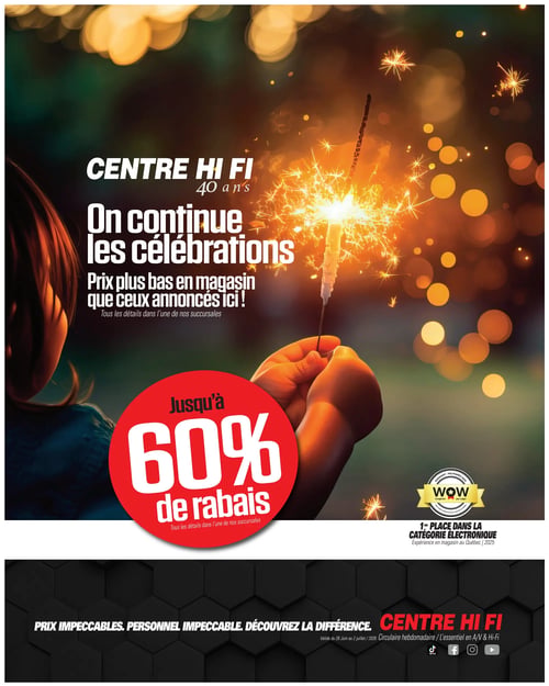 Circulaire Centre HI-FI - Page 1