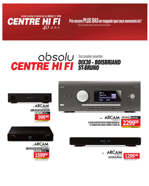 Circulaire Centre HI-FI - Page 55