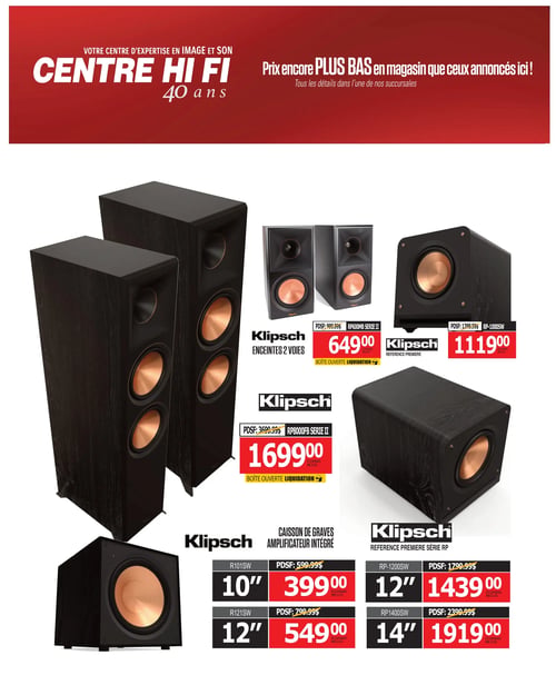 Circulaire Centre HI-FI - Page 73