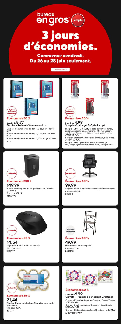 Circulaire Bureau en Gros - Page 1