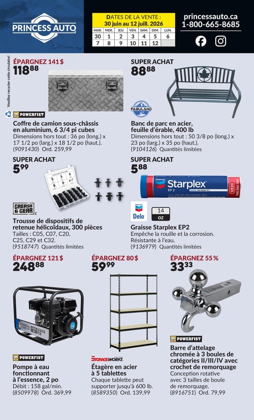 Circulaire Princess Auto - Page 2