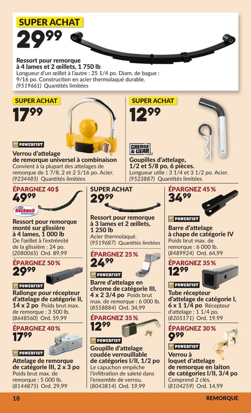 Circulaire Princess Auto - Page 23