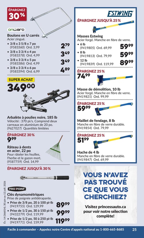 Circulaire Princess Auto - Page 30
