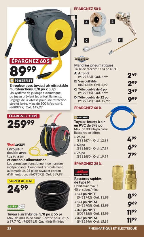 Circulaire Princess Auto - Page 33