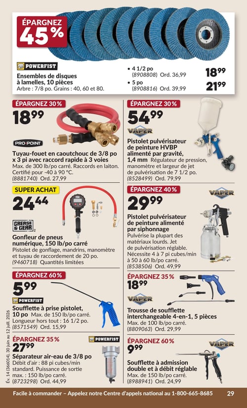 Circulaire Princess Auto - Page 34
