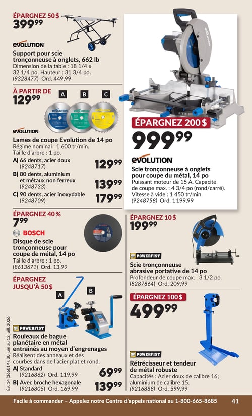 Circulaire Princess Auto - Page 46