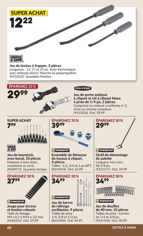Circulaire Princess Auto - Page 65
