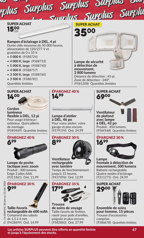 Circulaire Princess Auto - Page 72