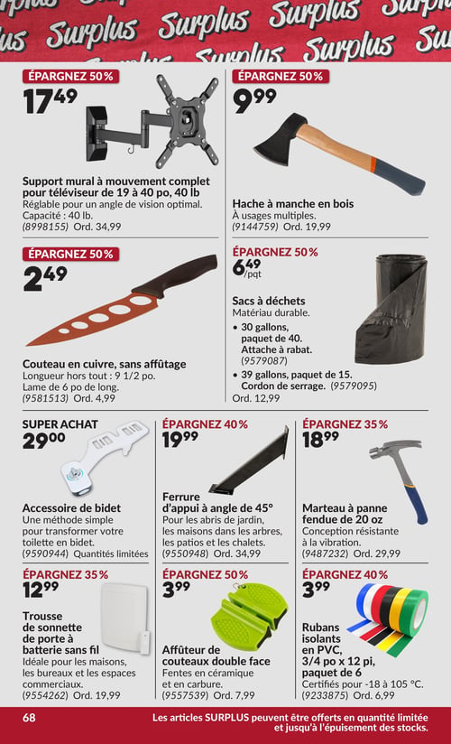 Circulaire Princess Auto - Page 73