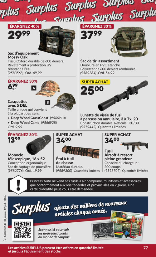 Circulaire Princess Auto - Page 82