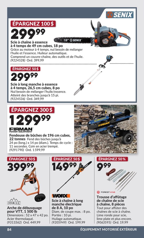 Circulaire Princess Auto - Page 89