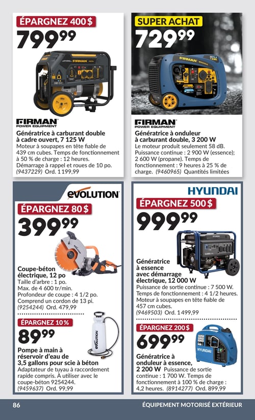 Circulaire Princess Auto - Page 91