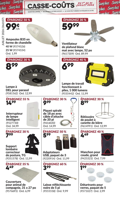 Circulaire Princess Auto - Casse-Coûts - Page 4