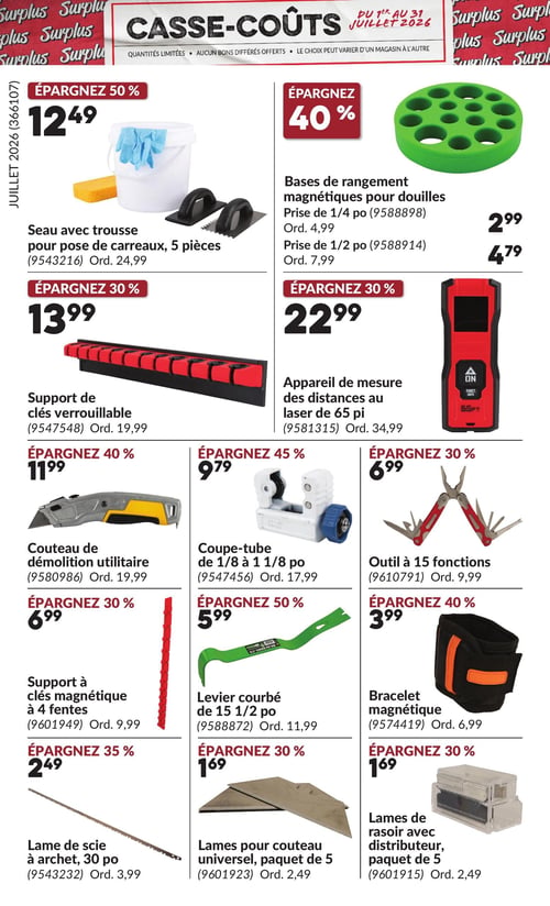 Circulaire Princess Auto - Casse-Coûts - Page 14
