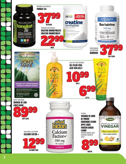 Circulaire TAU Marché d'alimentation Naturelle - Page 2