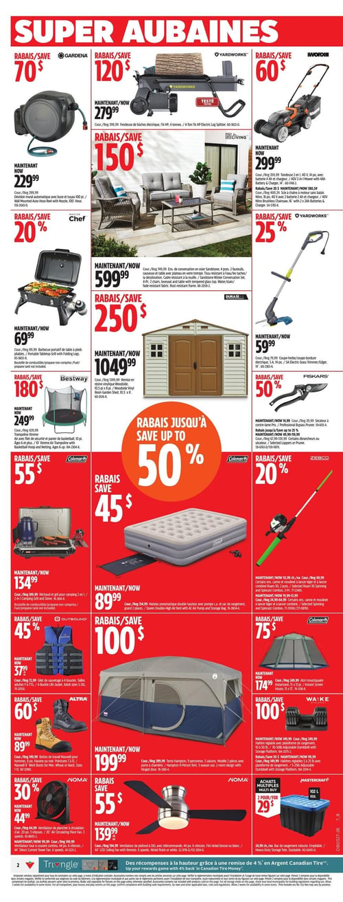 Circulaire Canadian Tire - Page 2